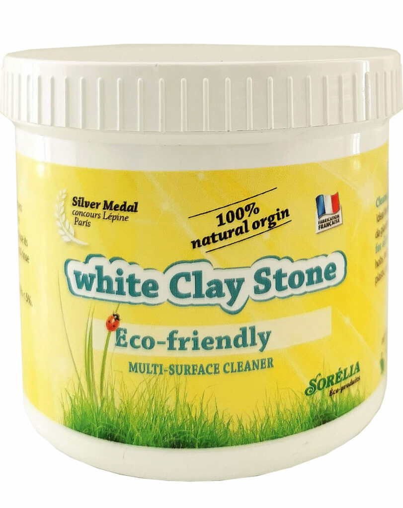 White clay stone